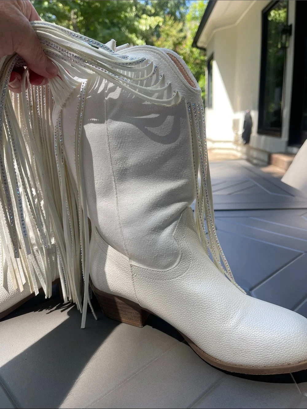 Rhinestone Fringe Cowgirl Boots for Girls Cowboy Boots